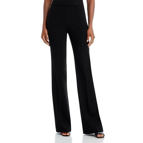 Theory Demitria Admiral Crepe Flared Pants MSRP $285 NWOT Size 10 - Picture 1 of 4
